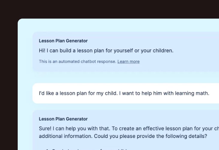 Lesson plan generator